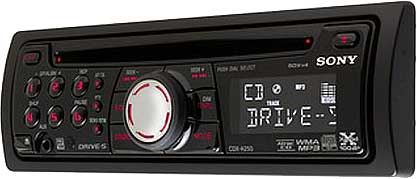 CD-MP3-WMA- Sony CDX-A250