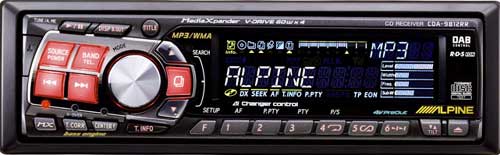 CD/MP3- Alpine CDA-9812RR