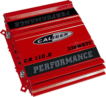 Caliber CA 110.2 - 2-х канальный автомобильный усилитель мощности