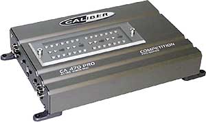 Caliber CA 470 PRO - 4-х канальный автомобильный усилитель мощности