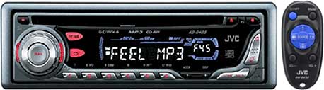 CD-MP3-ресивер JVC KD-G405