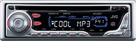 CD-MP3- JVC KD-G407EE