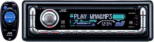 CD-MP3-ресивер JVC KD-G805