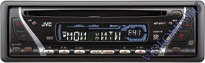 CD/MP3- JVC KD-G 417