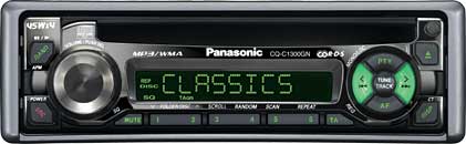 CD-MP3-WMA- Panasonic CQ-C1300GN