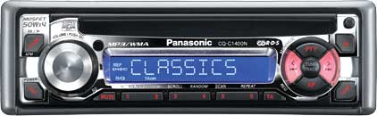 CD-MP3-WMA-ресивер Panasonic CQ-C1400N