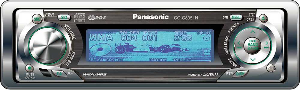 инструкция panasonic cq-c8351n