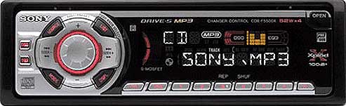 CD-MP3- Sony CDX-F5500X