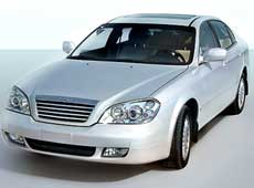 Chery B11 Oriental Sun. Вид спереди.