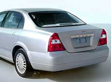 Chery B11 Oriental Sun. Вид сзади.