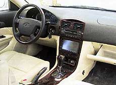 Chery B11 Oriental Sun. Место водителя.