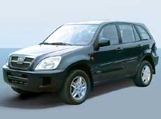 Chery T11 Tiggo. Вид спереди.