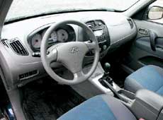 Chery T11 Tiggo. Место водителя.