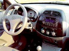 Chery T11 Tiggo. Место водителя.