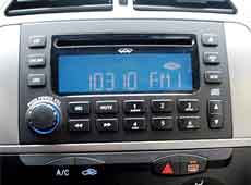 Chery T11 Tiggo. Встроенная аудиосистема 2-DIN