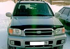 Nissan Pathfinder 3.5i V6 24V LE бензин 220 л.с. 2001 г. пробег 105000 км серо-серебристый металлик максимальная комплектация отличное состояние новый комплект летней резины Отличное состояние Цена 26000$ Телефон (843) 290-74-84