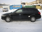 Subaru Outback. Год выпуска: 2005. Пробег: 97 000 км.Цвет: черный. Цена: 820 000 руб.Куплен в салоне «Триал-Авто» 03.2005, Объем двигателя 2.5i, АКПП, ц.з., АБС, ГУР, электрические стеклопод., электрические зеркала с подогревом, климат-контроль, круиз-контроль, подогрев сидений и щёток стеклоочистителя, подушки безопасности, электрический двойной люк, Противотуманные фары, литые диски R16, двойная система выхлопа, алюминиевый капот, рейлинги, аудио система.