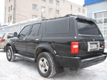 GREAT WALL SAFE SUV G5. Год выпуска: 2006. Пробег: 8000 км. Цвет: черный. Цена: 510 000руб.Куплен в салоне «Риф-Эль» 10.2006. Объем двигателя 2.3л., 105л.с., 5-ти ст. механич. коробка, подключаемый полный привод, пониженная передача, торсионная подвеска, дисковые тормоза. ГУР, салон велюр, противотуманки, электрические стеклоподъёмники, климат-контроль, кожаный руль, спойлер, датчик парковки, противотуманки, 5 литых дисков.