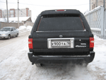 GREAT WALL SAFE SUV G5. Год выпуска: 2006. Пробег: 8000 км. Цвет: черный. Цена: 510 000руб.Куплен в салоне «Риф-Эль» 10.2006. Объем двигателя 2.3л., 105л.с., 5-ти ст. механич. коробка, подключаемый полный привод, пониженная передача, торсионная подвеска, дисковые тормоза. ГУР, салон велюр, противотуманки, электрические стеклоподъёмники, климат-контроль, кожаный руль, спойлер, датчик парковки, противотуманки, 5 литых дисков.