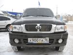 GREAT WALL SAFE SUV G5. Год выпуска: 2006. Пробег: 8000 км. Цвет: черный. Цена: 510 000руб.Куплен в салоне «Риф-Эль» 10.2006. Объем двигателя 2.3л., 105л.с., 5-ти ст. механич. коробка, подключаемый полный привод, пониженная передача, торсионная подвеска, дисковые тормоза. ГУР, салон велюр, противотуманки, электрические стеклоподъёмники, климат-контроль, кожаный руль, спойлер, датчик парковки, противотуманки, 5 литых дисков.