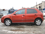 Skoda Fabia. Кузов: хэтчбек, Год выпуска: 2001, Двигатель: 1,4i, Пробег: 114 000 км., КПП: механическая, Цвет: тёмно красный металлик, Привод: передний, Салон: стандарт.
