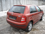 Skoda Fabia. Кузов: хэтчбек, Год выпуска: 2001, Двигатель: 1,4i, Пробег: 114 000 км., КПП: механическая, Цвет: тёмно красный металлик, Привод: передний, Салон: стандарт.