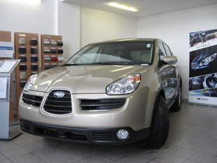 Subaru B9 Tribeca. Год выпуска: 2006. Пробег: 100 км. цвет: золото металлик. Цена: 1520 000 руб. объем двигателя 3.0i DOHC, 245л.с., АКПП, ц.з., сигнализация, ГУР, электрические стеклопод., электропривод сидений, электрические зеркала, раздельный климат контроль, противотуманки, электрический люк, кожаный салон, кожаный руль, МР-3 аппаратура, задний спойлер, ABS, EBD, подушки безопасности