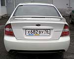 Subaru Legacy,Объем двигателя 3.0i DOHC, 245л.с., АКПП, ц.з., АБС, ГУР, электрические стеклопод., электрические зеркала с подогревом, климат-контроль, круиз-контроль, подогрев сидений и щёток стеклоочистителя, подушки безопасности, электрическая регулировка передних сидений, электрический люк, Противотуманные фары, литые диски R18, двойная система выхлопа, алюминиевый капот, навигационная система.Доп. оборудование: ксенон, спойлер, аудио система, аксессуары, зимняя резина.